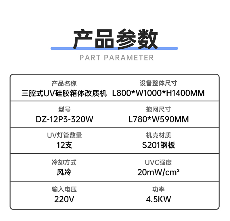 详情图-三腔式UV硅胶箱体改质机LDZ-12P3-320W---2.jpg