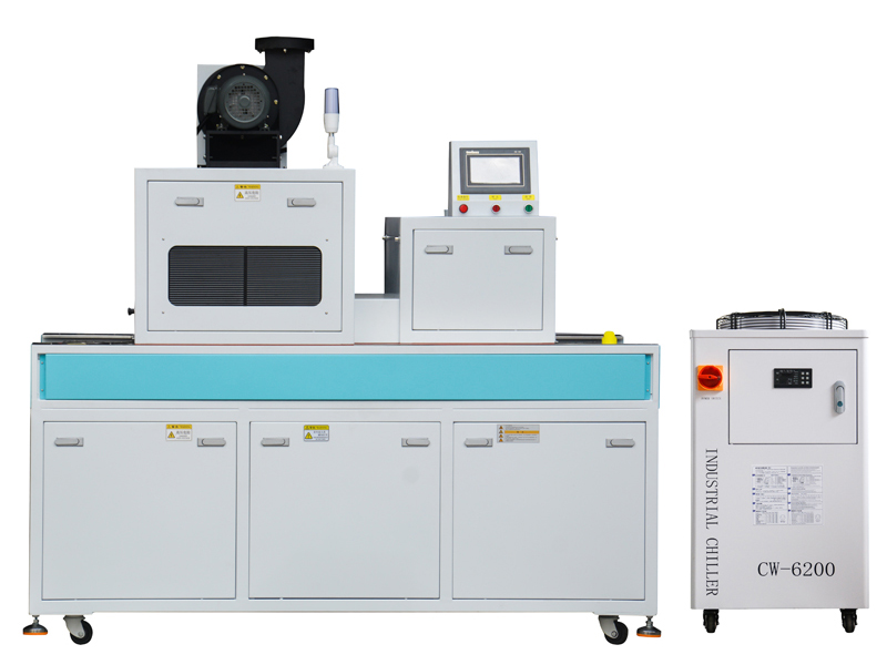 蓝盾UV汞灯+UVLED固化机胶水光油油墨固化工艺